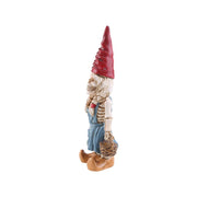 Halloween Skeleton Statue Zombie Gnome Garden Decoration_2