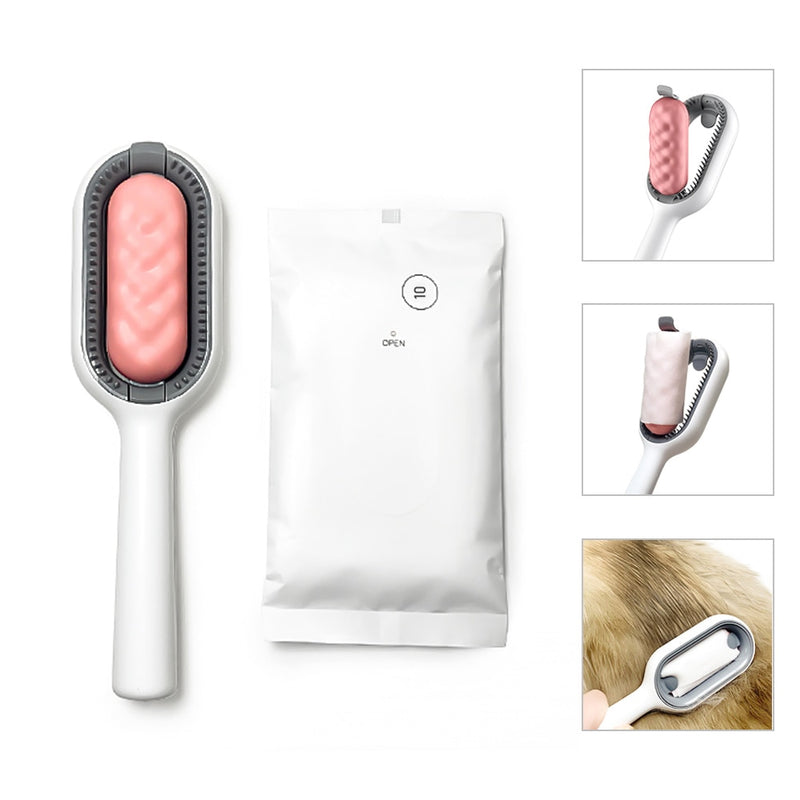Pet Remover Hair Brush Silicone Grooming  Comb_3