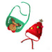 Holiday Christmas Scarf Bibs and Hat Pet Dress Up Costume_8