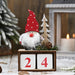 Holiday Wooden Pine Cone Christmas Countdown Calendar_2