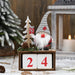 Holiday Wooden Pine Cone Christmas Countdown Calendar_3