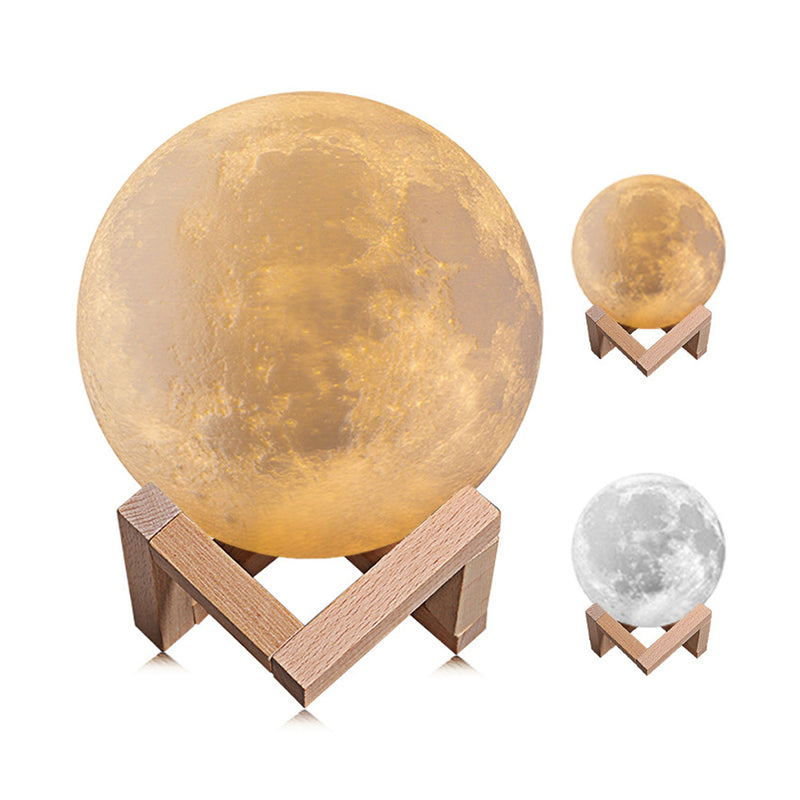 Remote Control Moon Lamp Bluetooth Speaker- USB Charging_7
