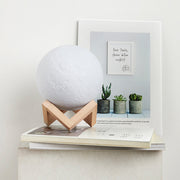 Remote Control Moon Lamp Bluetooth Speaker- USB Charging_10