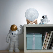Remote Control Moon Lamp Bluetooth Speaker- USB Charging_11