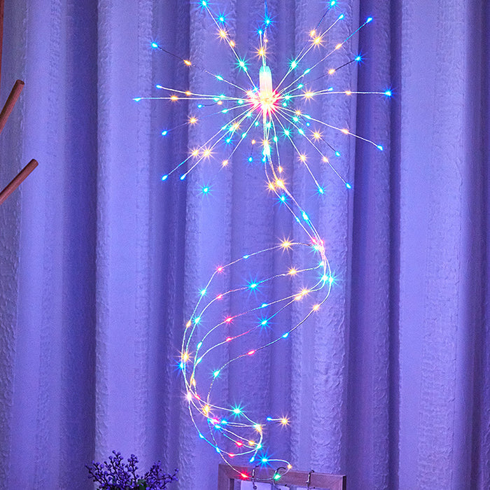 Battery Operated Remote Controlled Starburst String Lights_2
