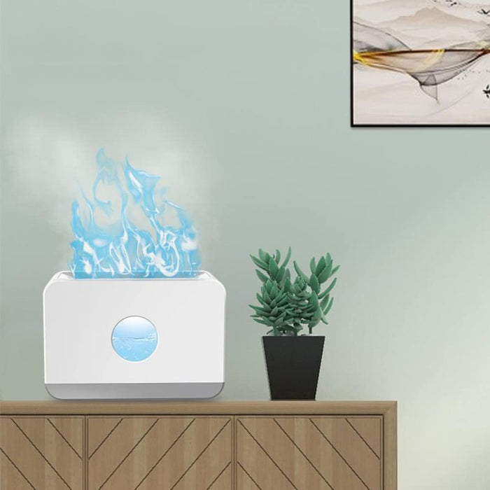 Two Color Toned Flame Simulation Humidifier Diffuser- USB Powered_9