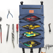 Roll-up Canvass Storage Bag Small Tools Organizer Pouch_6