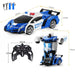 2.4G Transform RC Car Robot Toy with One Button Transformation - USB Rechargeable_6