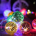 10/20/40 LED Mirror Ball Fairy String Disco Lights-Battery Operated_8