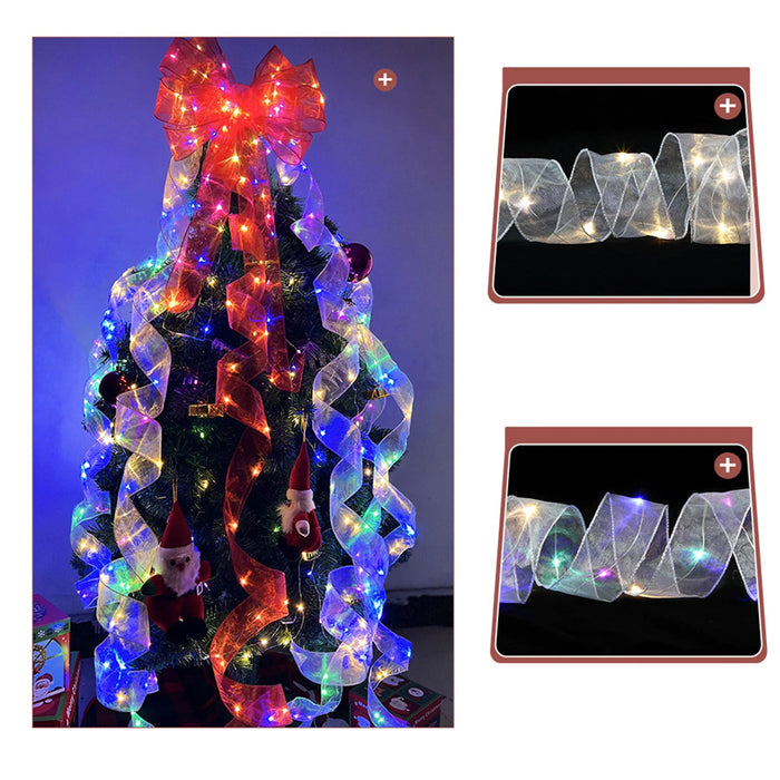 LED Decorative Christmas Ribbon Lights-Battery Operated_13