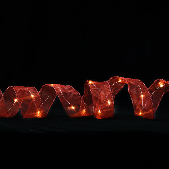 LED Decorative Christmas Ribbon Lights-Battery Operated_6