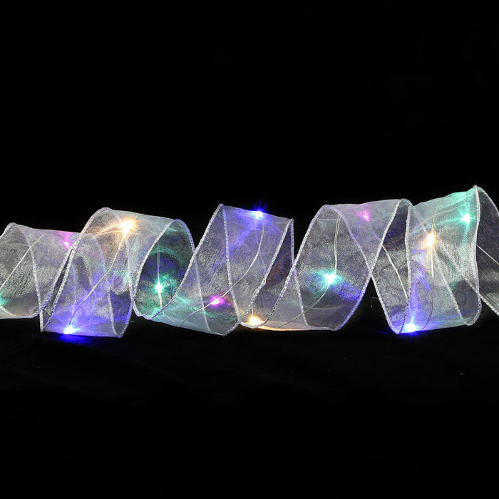 LED Decorative Christmas Ribbon Lights-Battery Operated_7