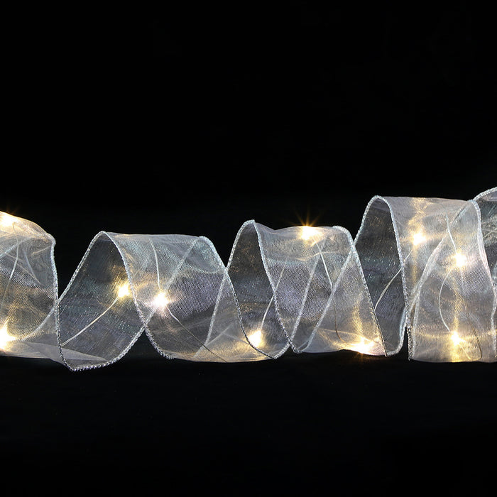 LED Decorative Christmas Ribbon Lights-Battery Operated_8