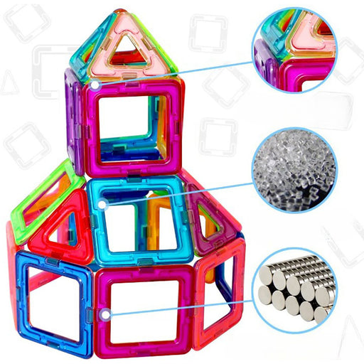 40Pcs 3D Magnetic Building Tiles Magnet Blocks  for Kids Educational Learning Toy_11