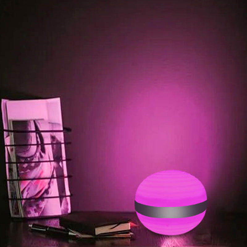 Remote Control Music Sync & RGB Color Saturn Night Lamp-USB Rechargeable_1