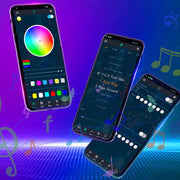 Remote Control Music Sync & RGB Color Saturn Night Lamp-USB Rechargeable_8