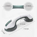 Shower Handle 12Inch Grab Bars for Bathroom with Strong Suction Cup for Elderly/Seniors Handicap and Kids_12