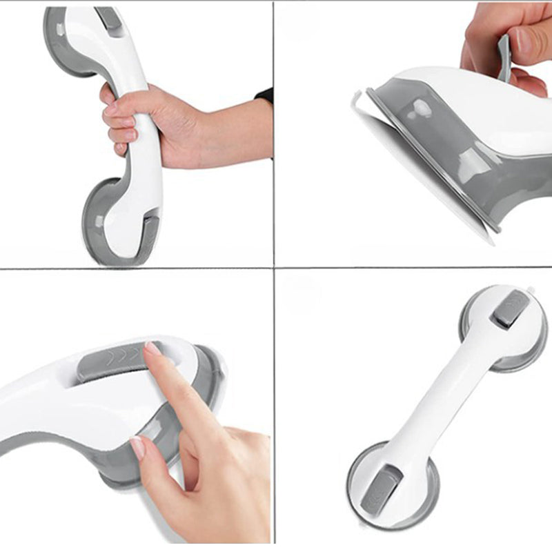 Shower Handle 12Inch Grab Bars for Bathroom with Strong Suction Cup for Elderly/Seniors Handicap and Kids_14