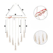 Hanging Photo Display Macramé with Light Wall Décor - Battery Powered_5