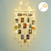 Hanging Photo Display Macramé with Light Wall Décor - Battery Powered_9