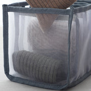 7 Grids Mesh Foldable Clothes Storage and Drawer Organizer_3