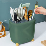 Multipurpose Universal Kitchen Knife Holder with Water Drainage_8
