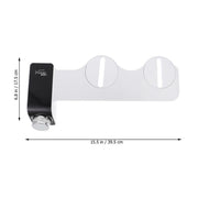 Dual Nozzle Toilet Bidet Non-Electric Bathroom Water Sprayer_5