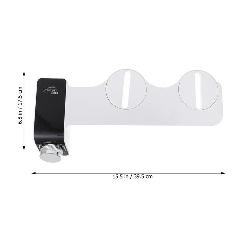 Dual Nozzle Toilet Bidet Non-Electric Bathroom Water Sprayer_5
