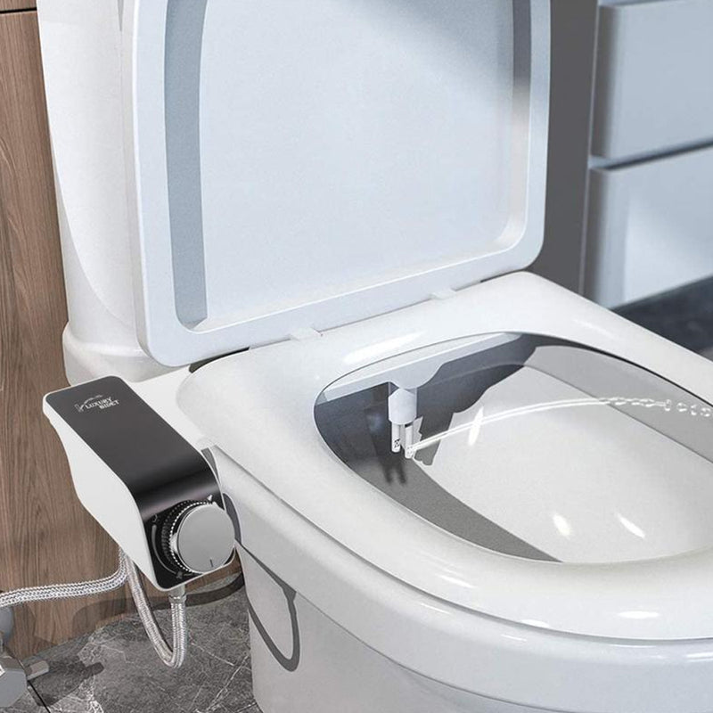 Dual Nozzle Toilet Bidet Non-Electric Bathroom Water Sprayer_6