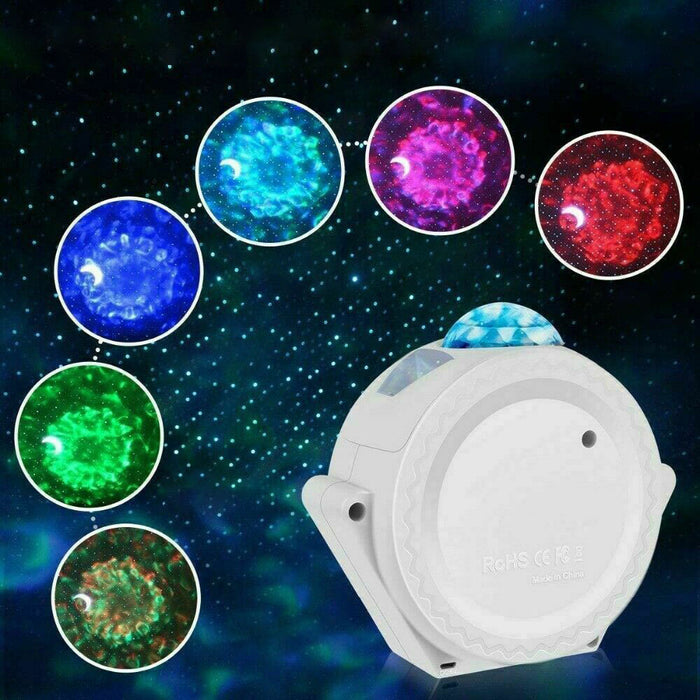 3 In 1 LED Galaxy Starry Night Light Projector 3D Ocean Star Sky Party Lamp-USB Plugged-in_6