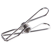 60pcs Stainless Steel Clothes Pegs Windproof Sealing Clamp_1