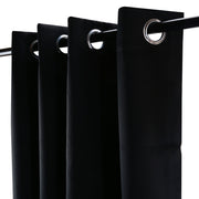 2pcs Blackout Window Curtain Draperies with Eyelet for Bedroom_0