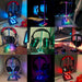 RGB Headphones Stand with 7 Light Modes and 1 USB-C Charging port and 1 USB charging port - USB Plugged In_10