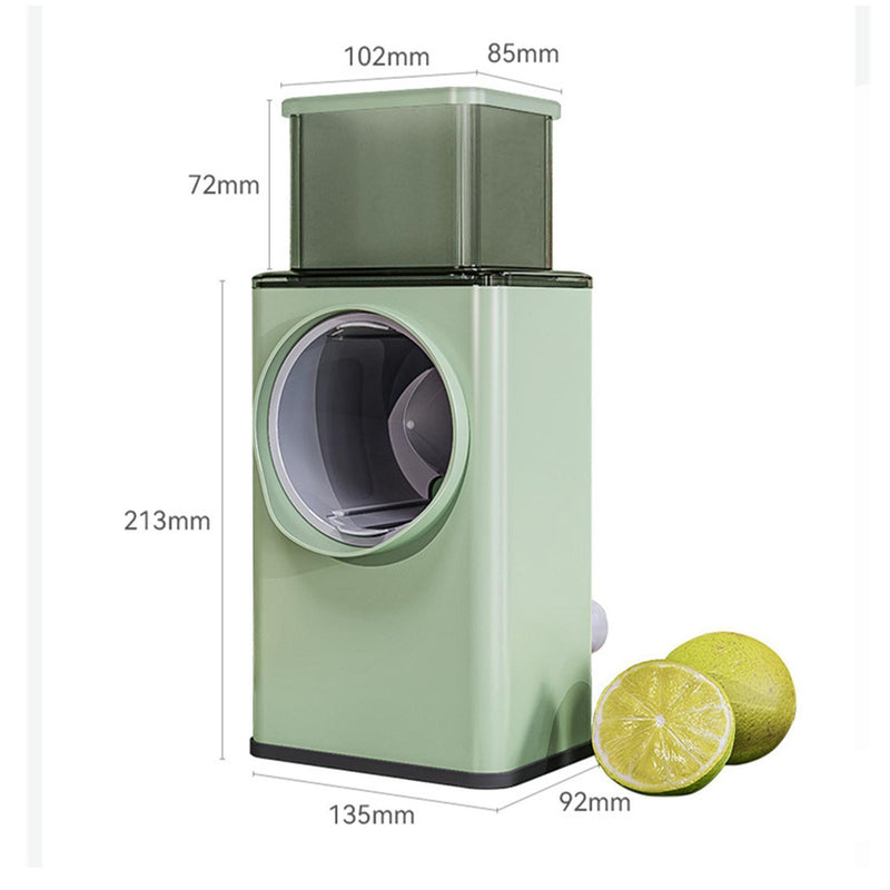 Multifunctional Rotary Hand Cranking Vegetable Slicer_2