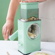 Multifunctional Rotary Hand Cranking Vegetable Slicer_4