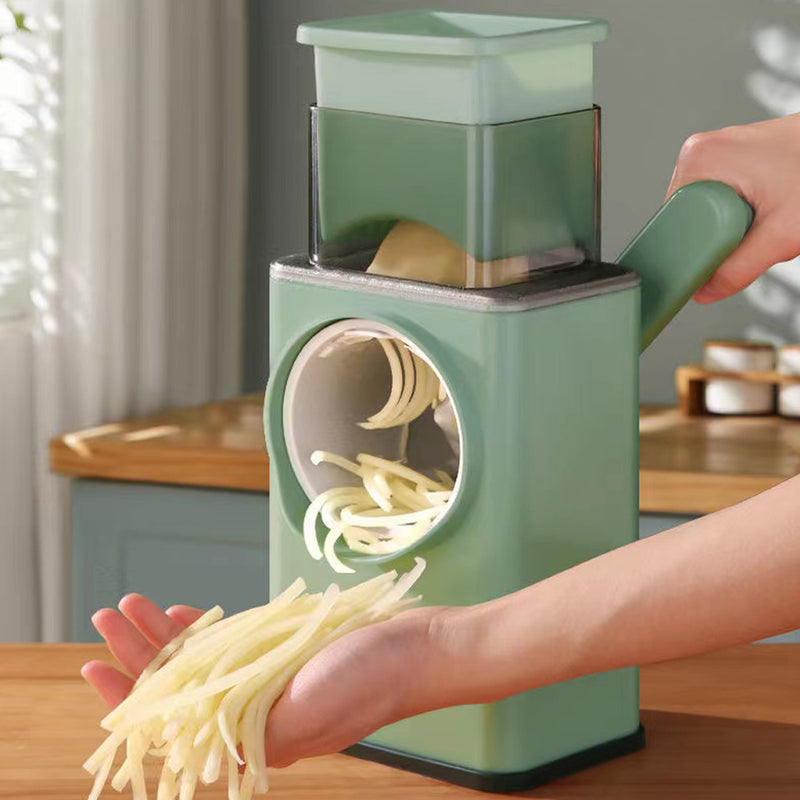 Multifunctional Rotary Hand Cranking Vegetable Slicer_5