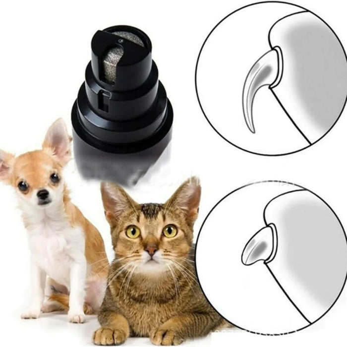 USB Rechargeable Electric Dog Toe Nail File Pet Foot Grinder_7