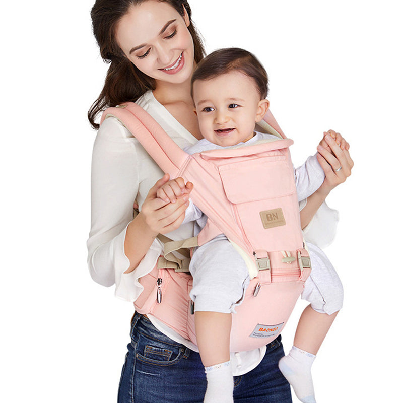 Adjustable Ergonomic Infant Baby Carrier With Hip Seat_4