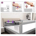 Kids Baby Safety Bed Rail Adjustable Folding Protective Cot_11
