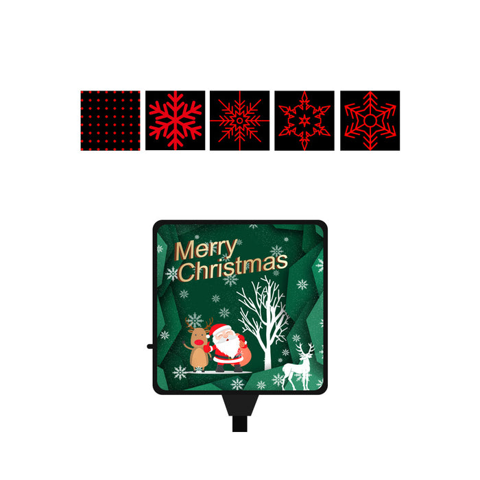 USB Interface Holiday Season Projection Christmas Lights_16