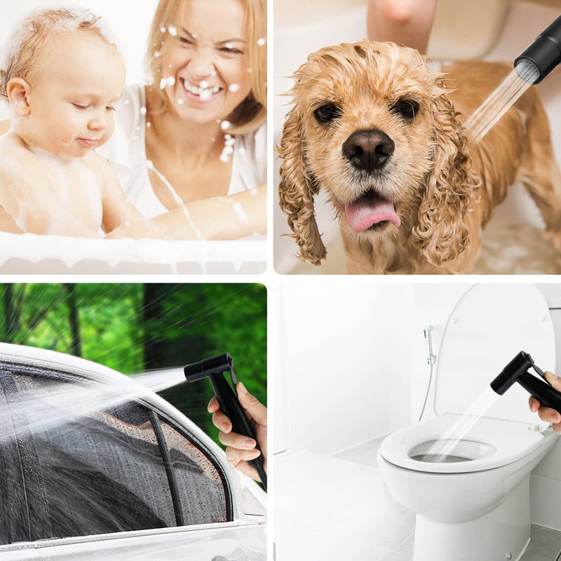 Stainless Steel Toilet Sprayer Handheld Bathroom Bidet_8