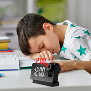 Dual Powered Large Screen Display LED Projection Clock_9