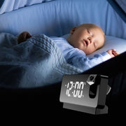 Dual Powered Large Screen Display LED Projection Clock_7