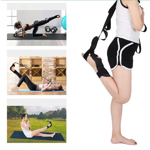Yoga Foot & Calf Stretch Strap for Plantar Fasciitis, Heel Spurs, Foot Drop, Achilles Tendonitis & Hamstring_9
