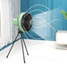 Portable Tripod Desk Fan with LED Night Light- USB Rechargeable_9