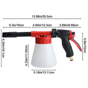 Car Wash Foam Gun Water Spraying Car Foaming Sprayer_5