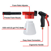 Car Wash Foam Gun Water Spraying Car Foaming Sprayer_6