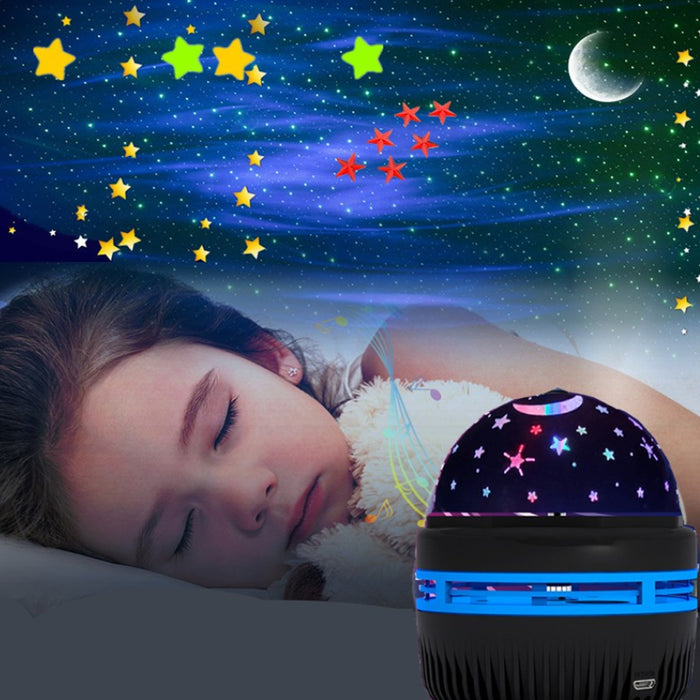 USB Interface Disco Ball Starry Star LED Night Light Projector_12