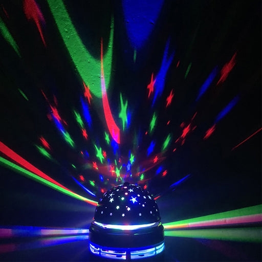 USB Interface Disco Ball Starry Star LED Night Light Projector_3