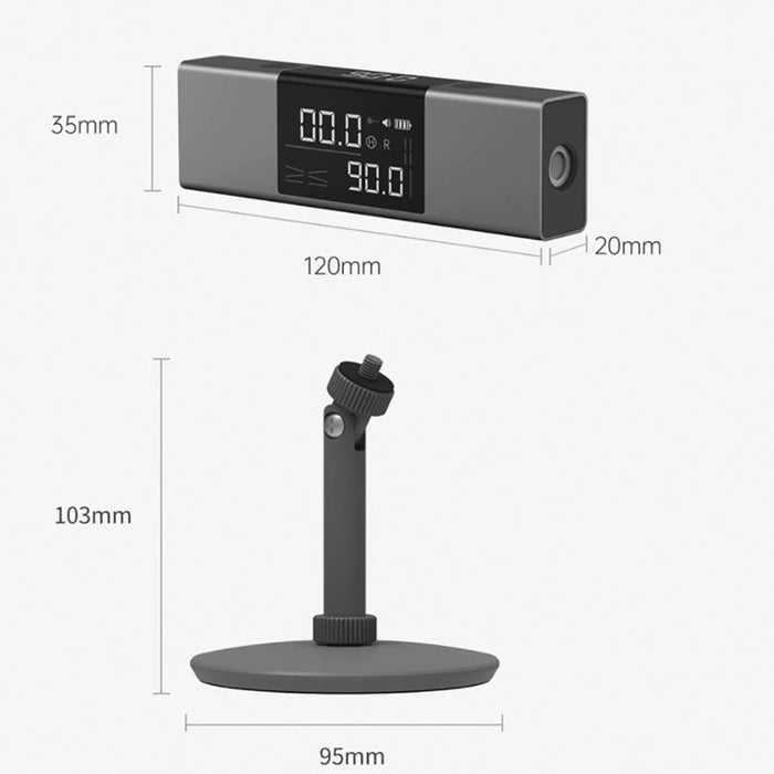 Portable Laser Angle Level Measurement Device- USB Rechargeable_4